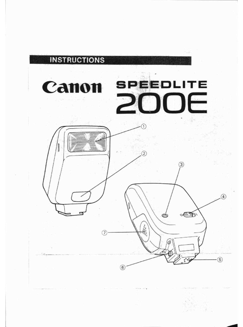 Canon Speedlite 200E User manual
