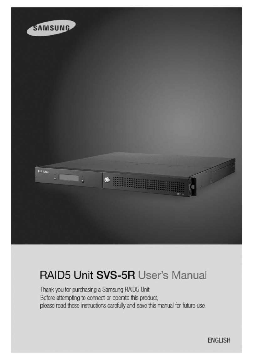 Samsung SVS-5R User manual