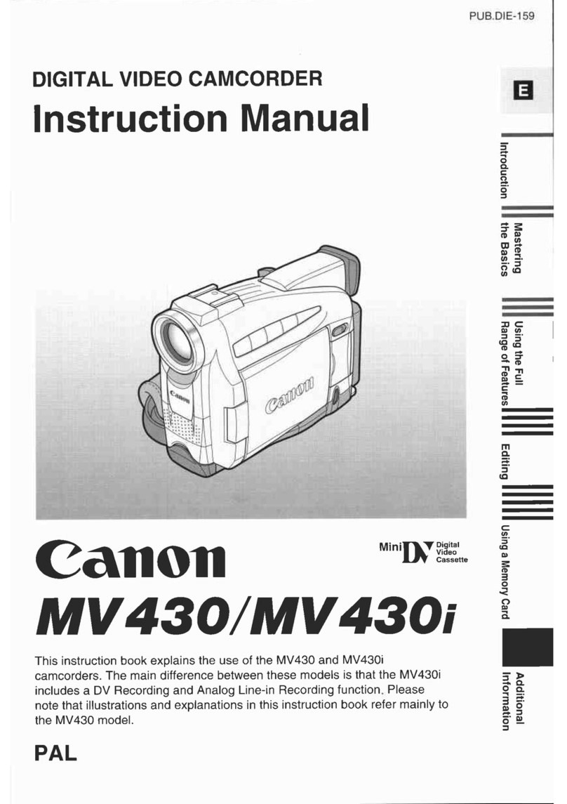 Canon MV430 i User manual Canon MV430 i User manual