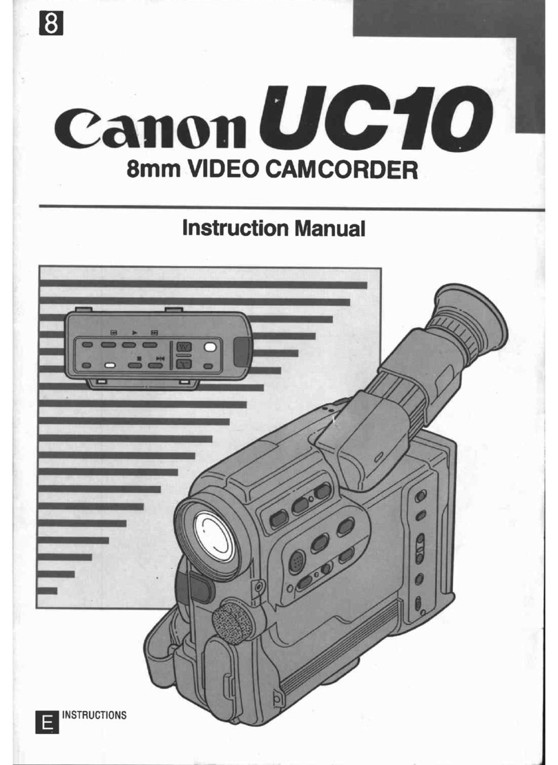 Canon UC 10 User manual