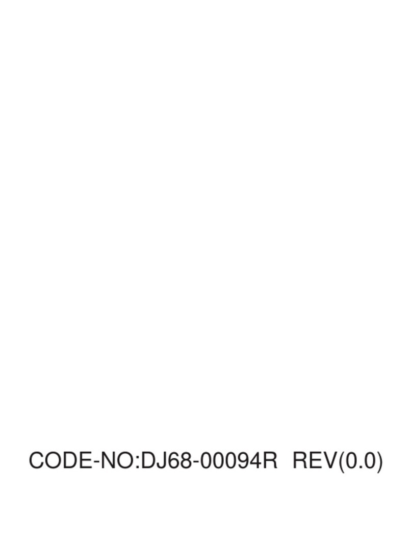 Samsung VAC-5800 SERIES Instruction sheet