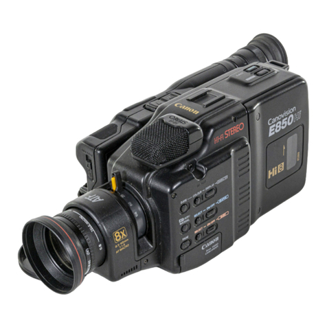 Canon Canovision E850 Hi User manual
