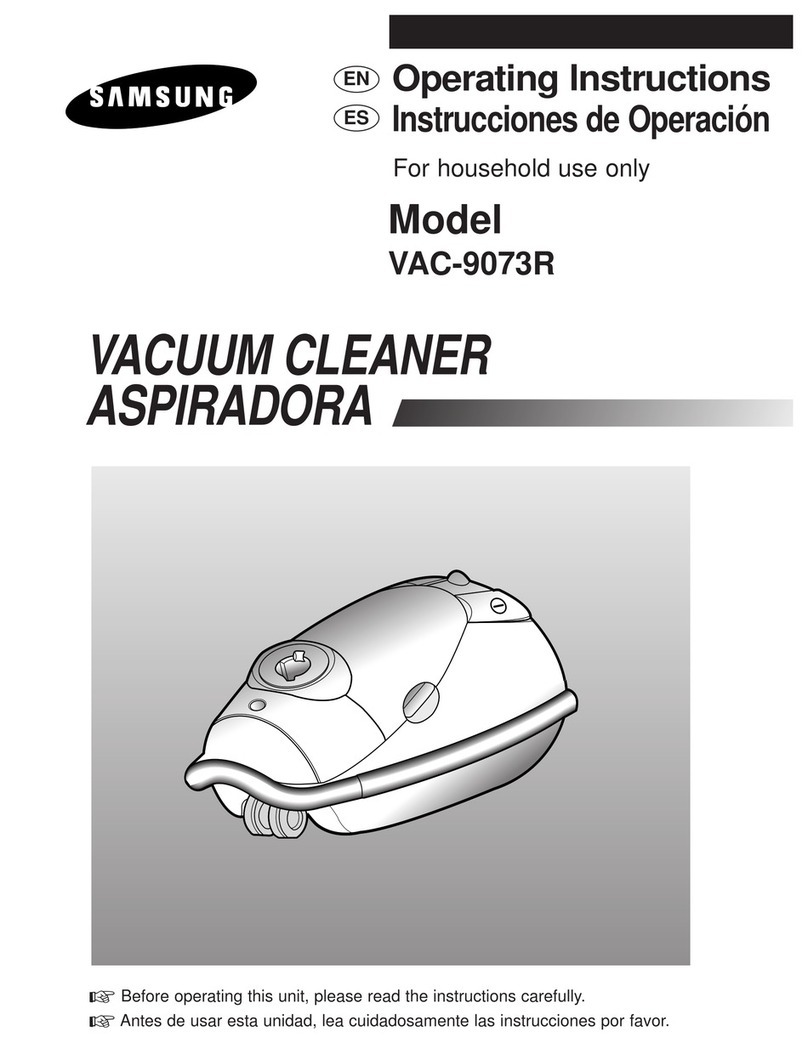 Samsung VAC-9073R Instruction sheet