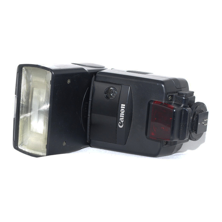 Canon 540EZ - Speedlite - Hot-shoe clip-on Flash Instruction book