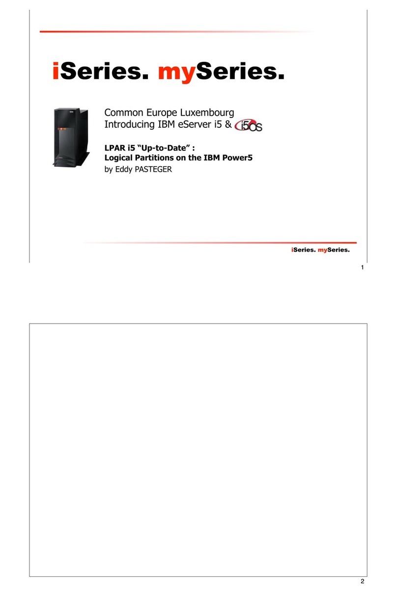 IBM eserver i5 User manual
