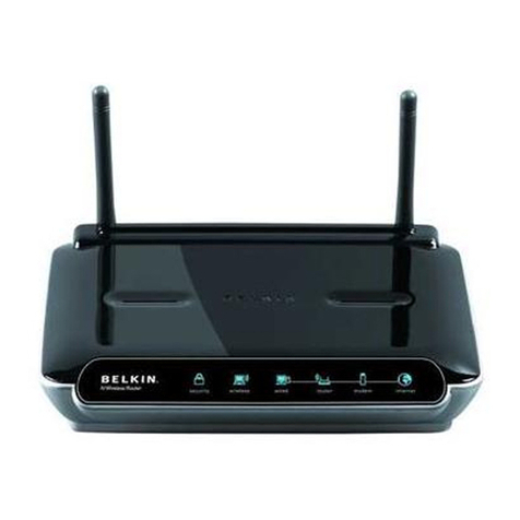 Belkin ADSL Modem with Wireless-G Router F5D7632UK4 user manual