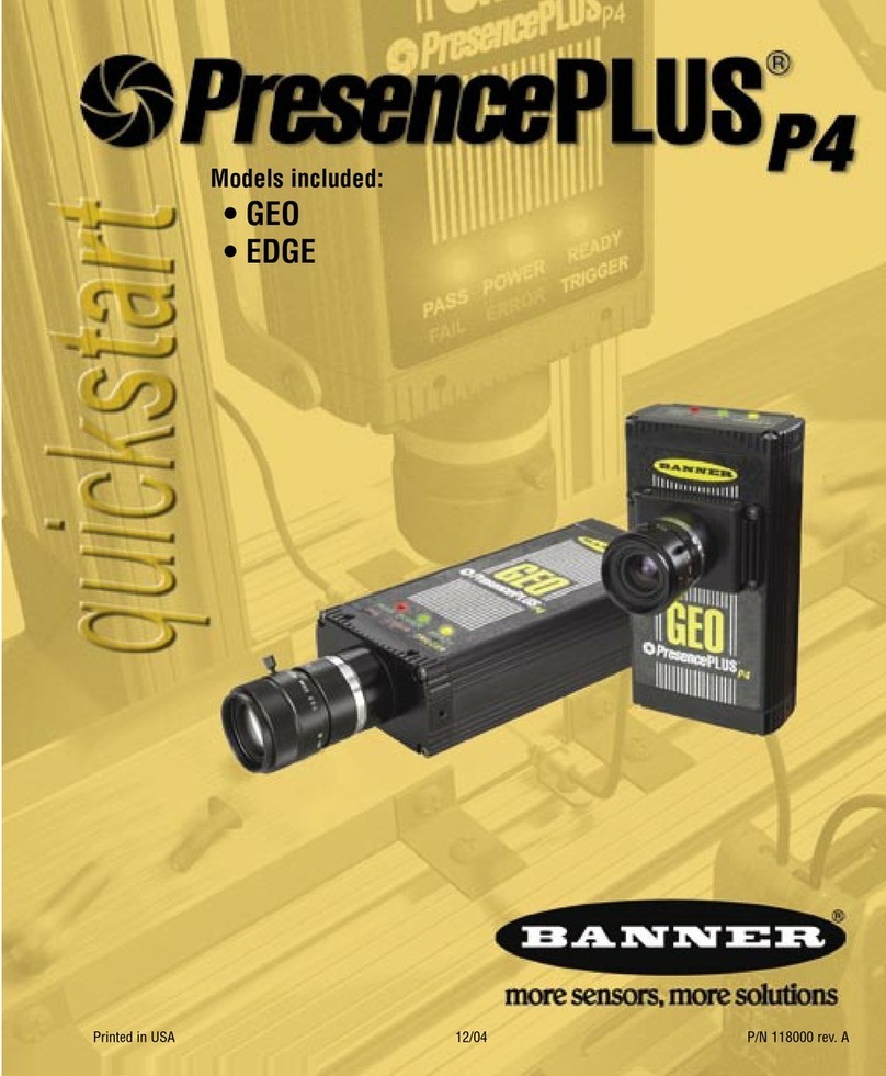 Banner American PresencePlus P4 EDGE quick start