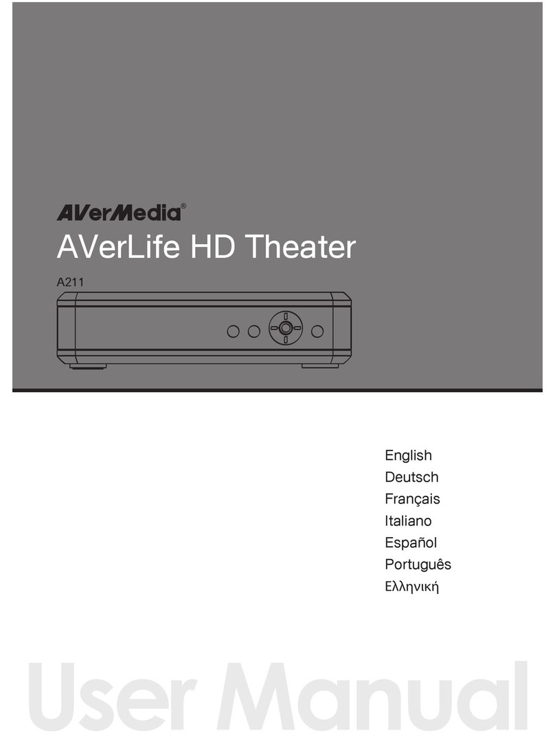 Avermedia AVerLife HD Theater A211 user manual