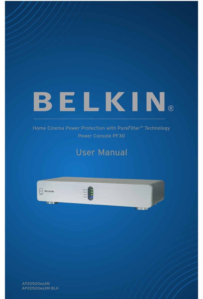 Belkin PureAV PF30 user manual