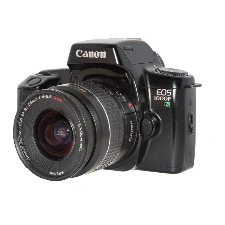 Canon EOS 1000F N instructions