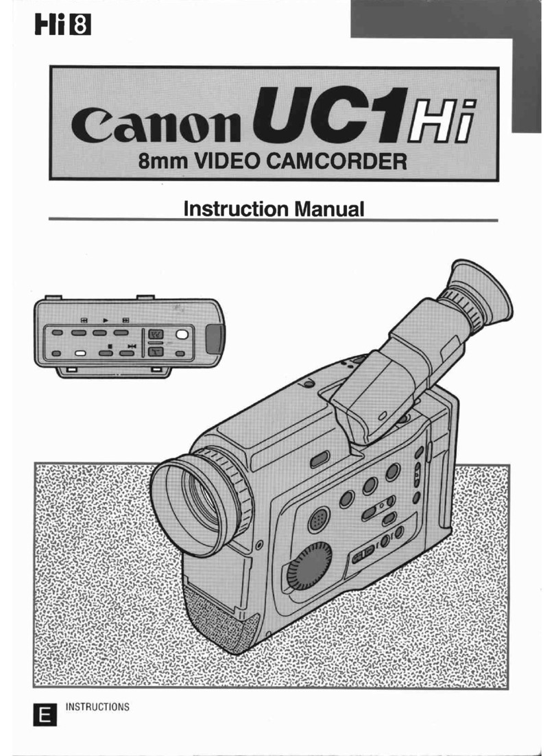 Canon UC X 1 Hi instruction manual