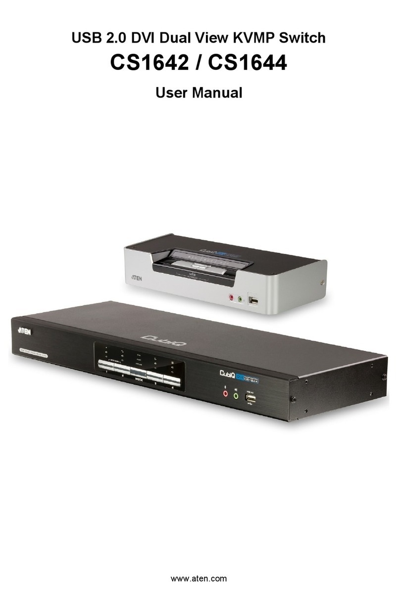 ATEN CS 1644 User manual