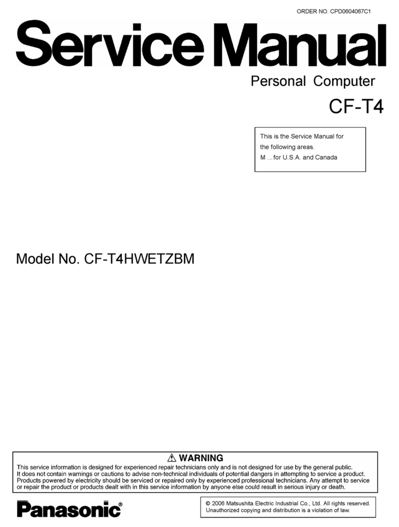 Panasonic CF-T4HWETZBM User manual