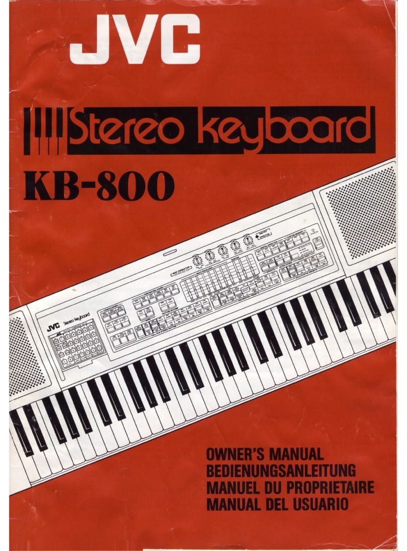 JVC KB-800 User manual