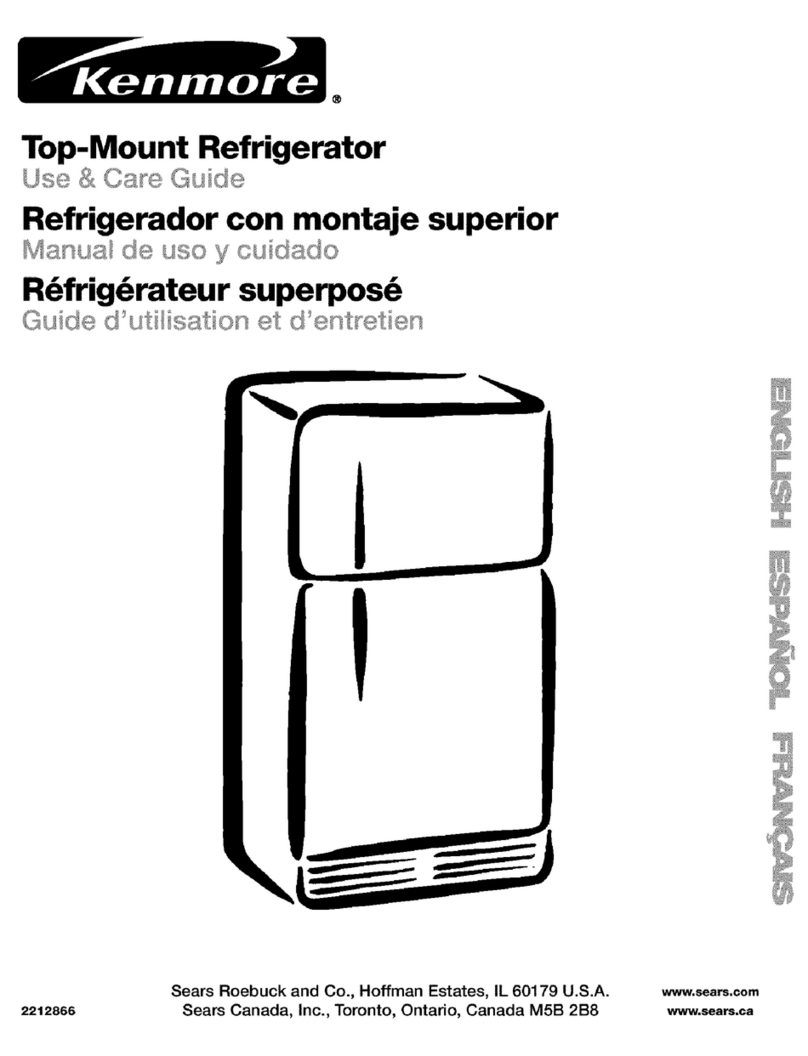 Kenmore 2212866 User manual