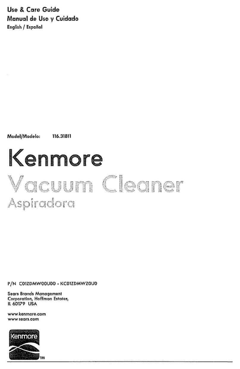Kenmore COIZDMWOOU00 - KC01ZDMWZOUO User manual