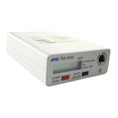 A&D TM-2430 User manual
