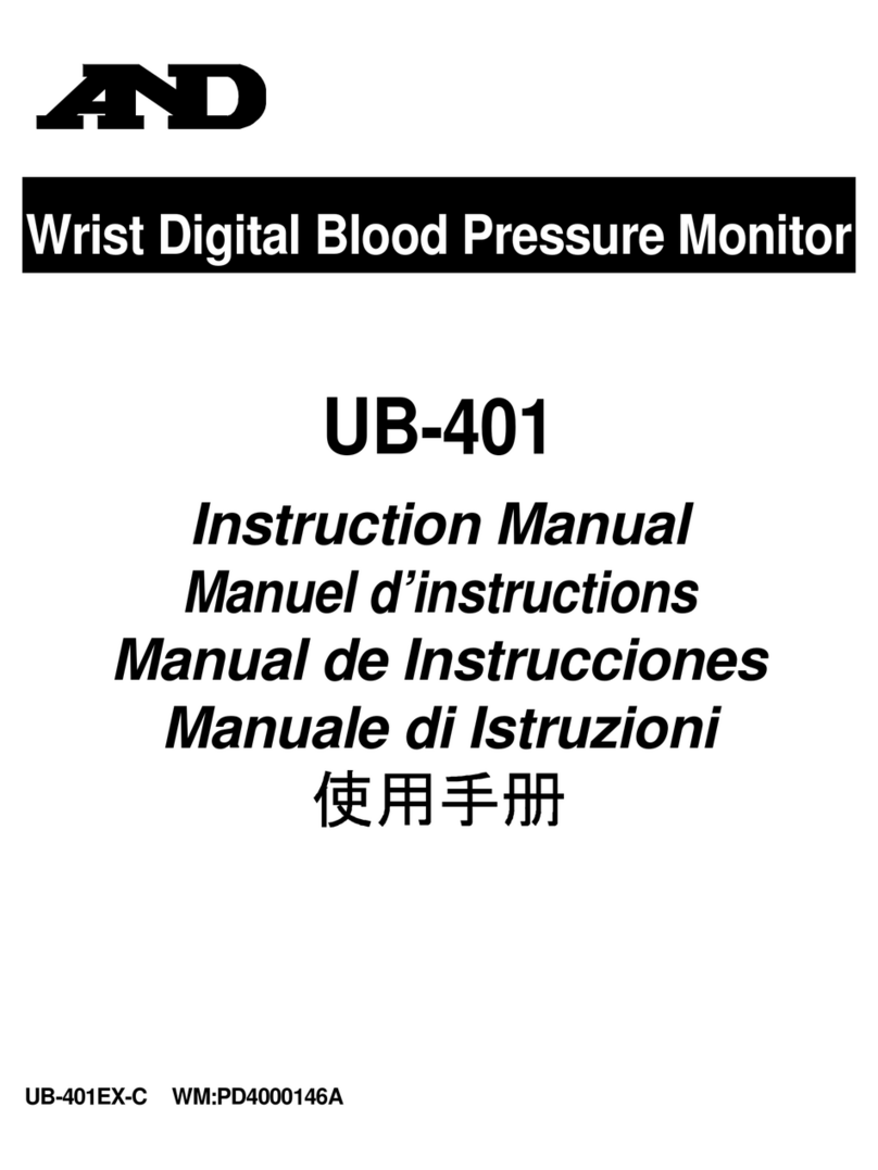 A&D UB-401 User manual