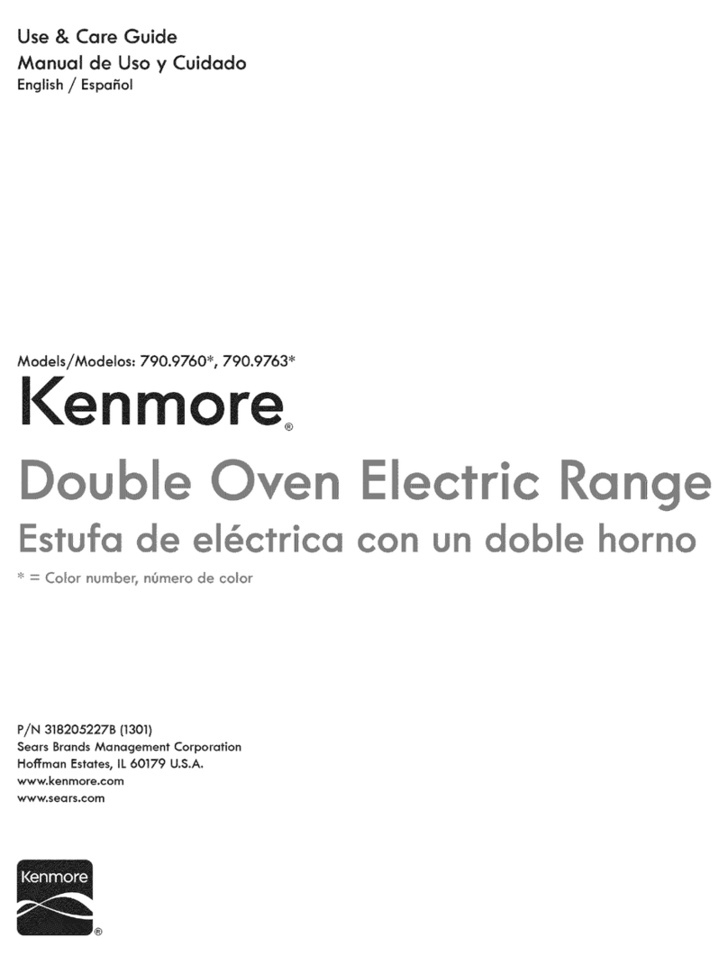 Kenmore 790.9760 User manual