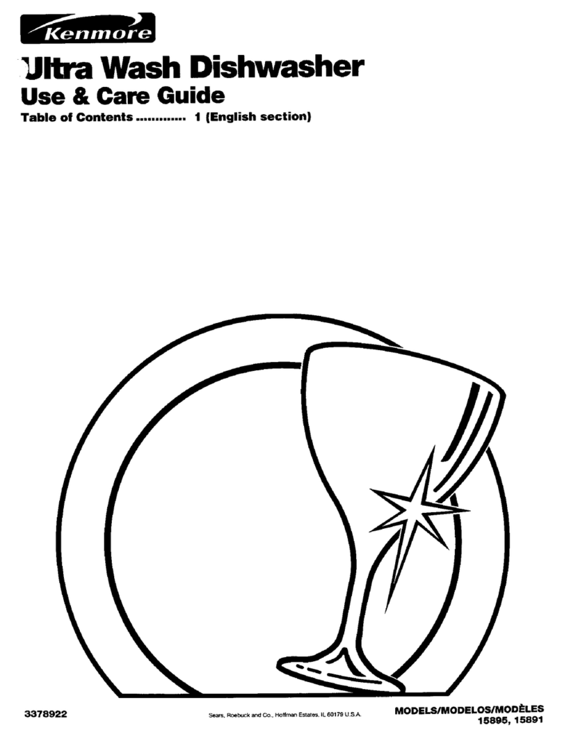 Kenmore 15895 User manual