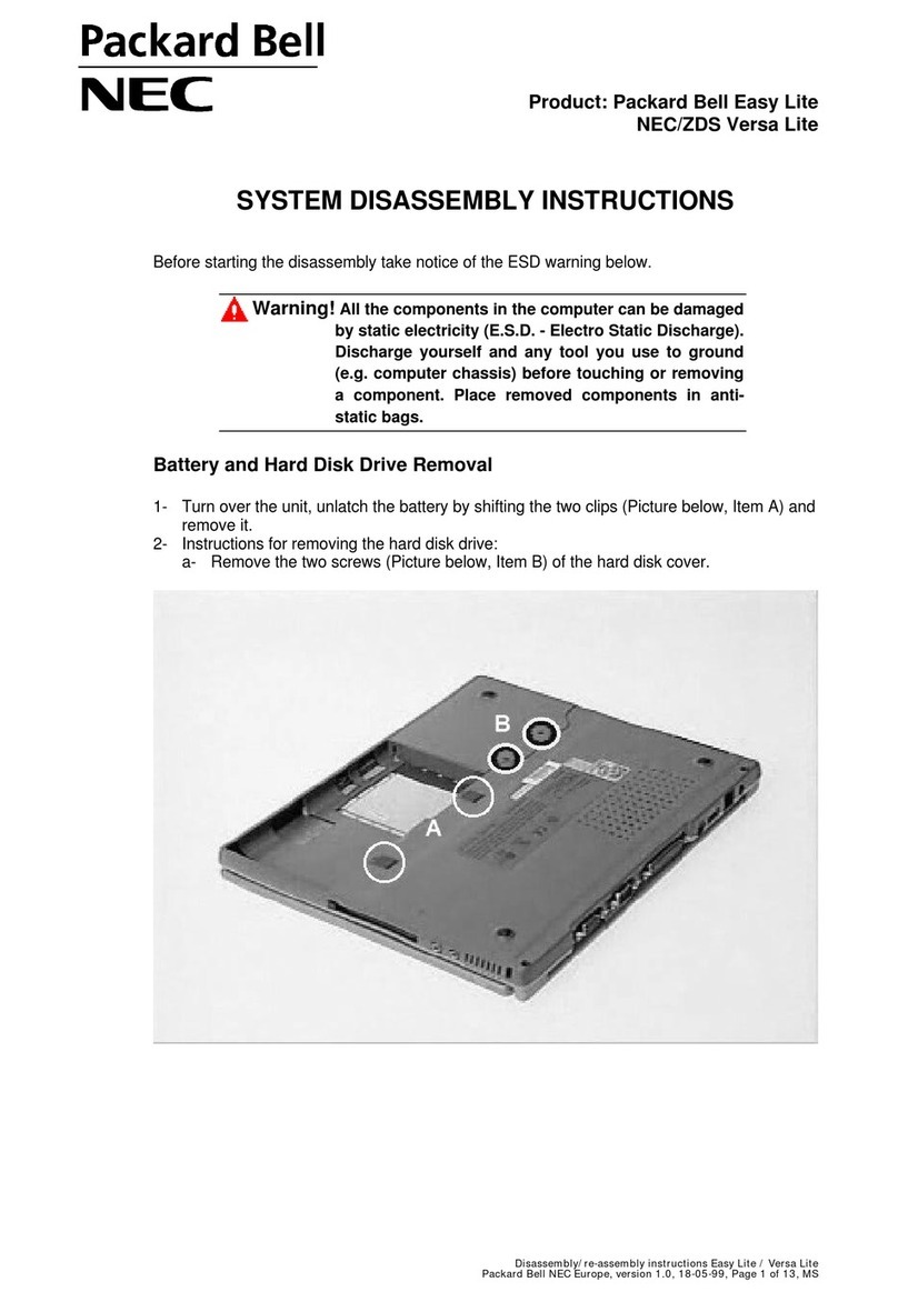 NEC Versa Lite User manual