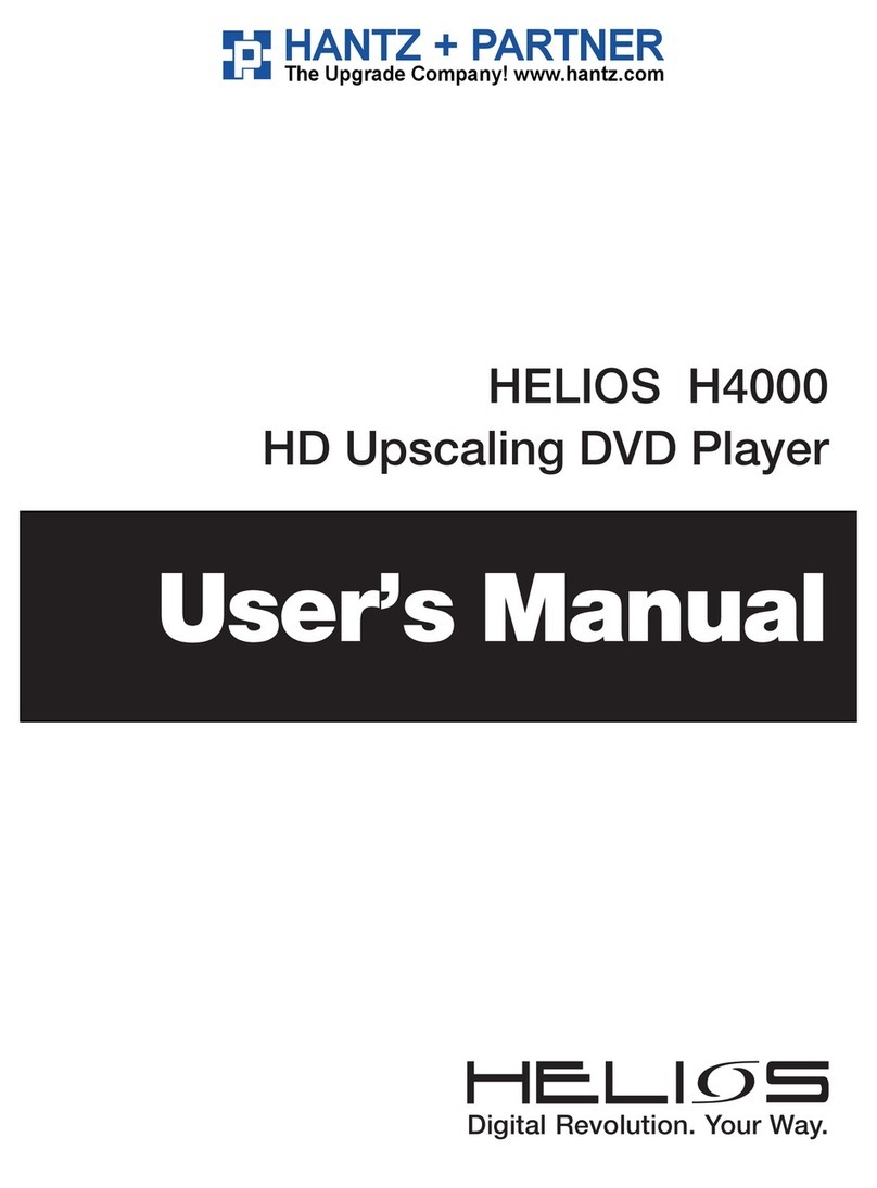 HANTZ HELIOS H4000 user manual