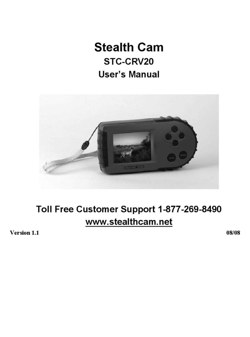 Stealth Cam STC-CRV20 User manual