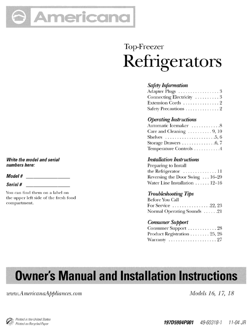 AMERICANA 16 Original instructions AMERICANA 16 Original instructions
