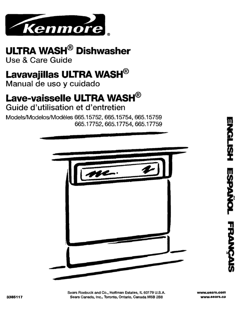 Kenmore ULTRA WASH 665,15752 User manual