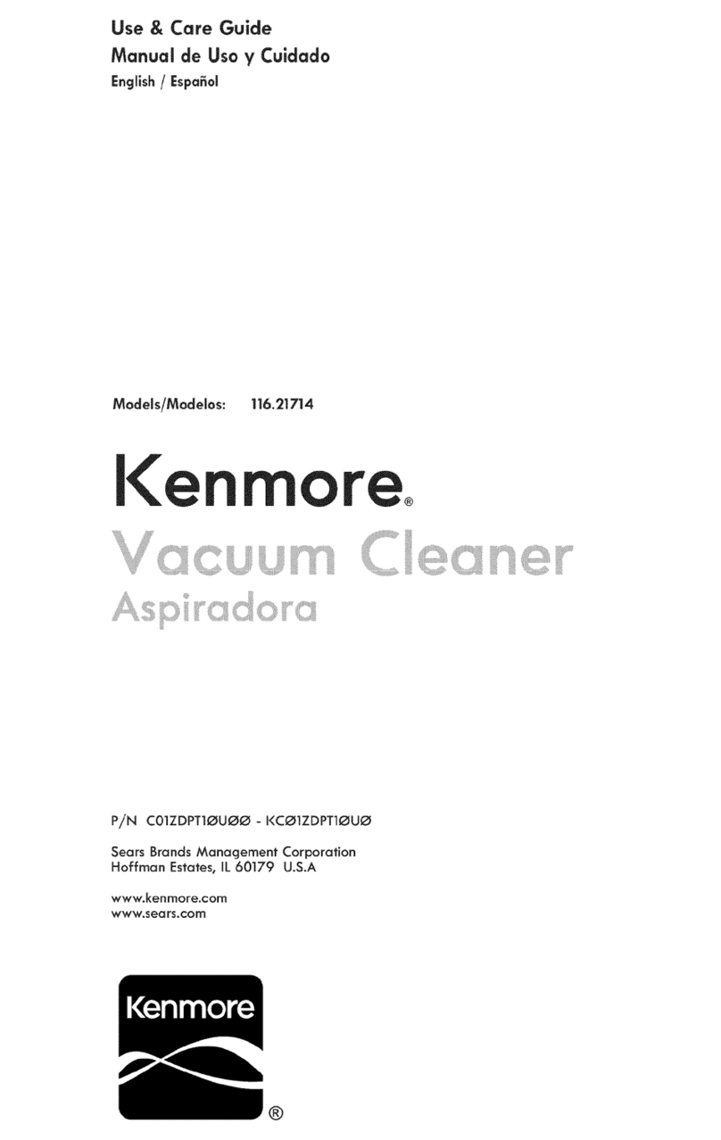 Kenmore 116.21714 User manual