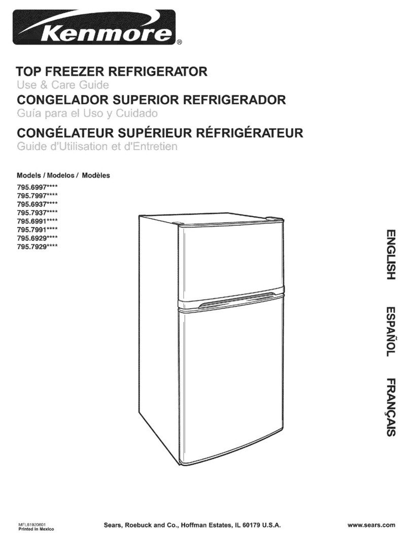 Kenmore 795.6997 Series Use & care guide