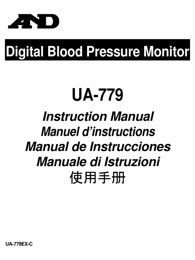 A&D UA-779 User manual