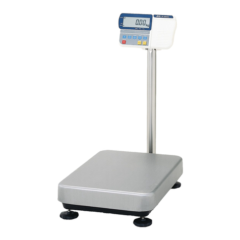 A&D HW-10KGL User manual