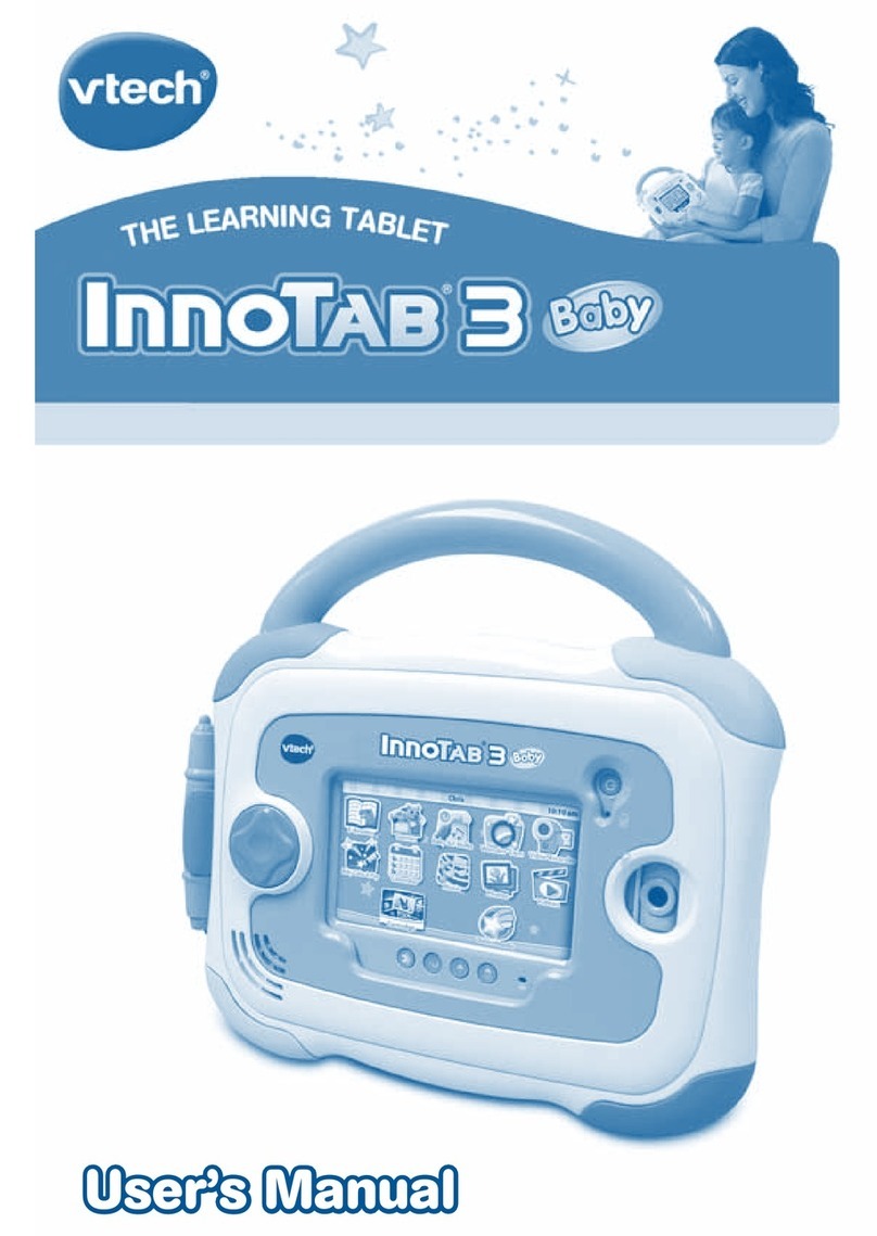 V-tech InnoTab 3 Baby User manual V-tech InnoTab 3 Baby User manual