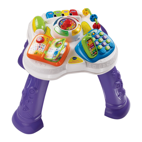 V-tech Sit-to-Stand Learn & Discover Table User manual