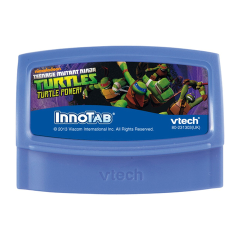 V-tech InnoTab Software - Teenage Mutant Ninja... User manual