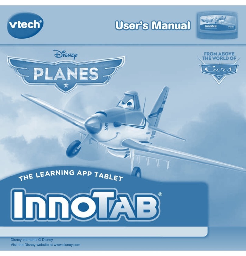 V-tech InnoTab Software - Disney Planes User manual