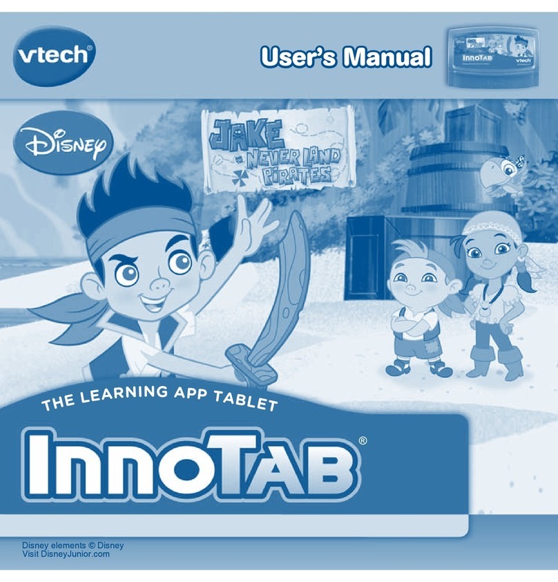 V-tech InnoTab Software - Jake and the Never Land... User manual