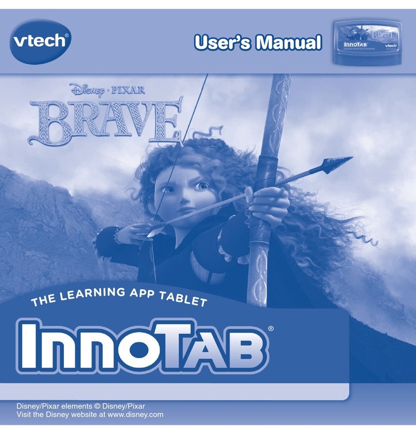 V-tech InnoTab Software - Brave User manual