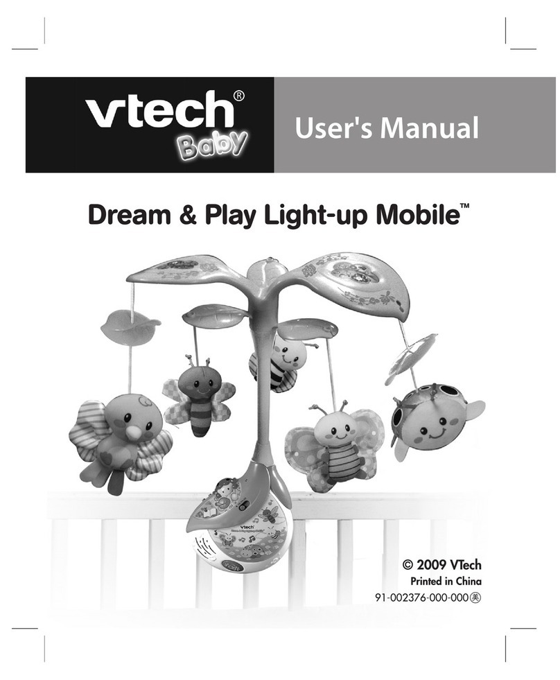 V-tech Dream & Play Light-Up Mobile User manual