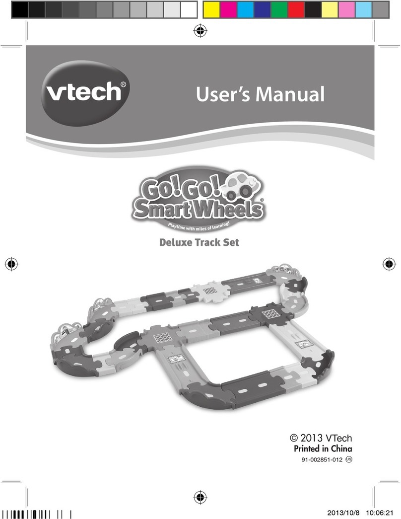 V-tech Go Go Smart Wheels Deluxe Track Set User manual