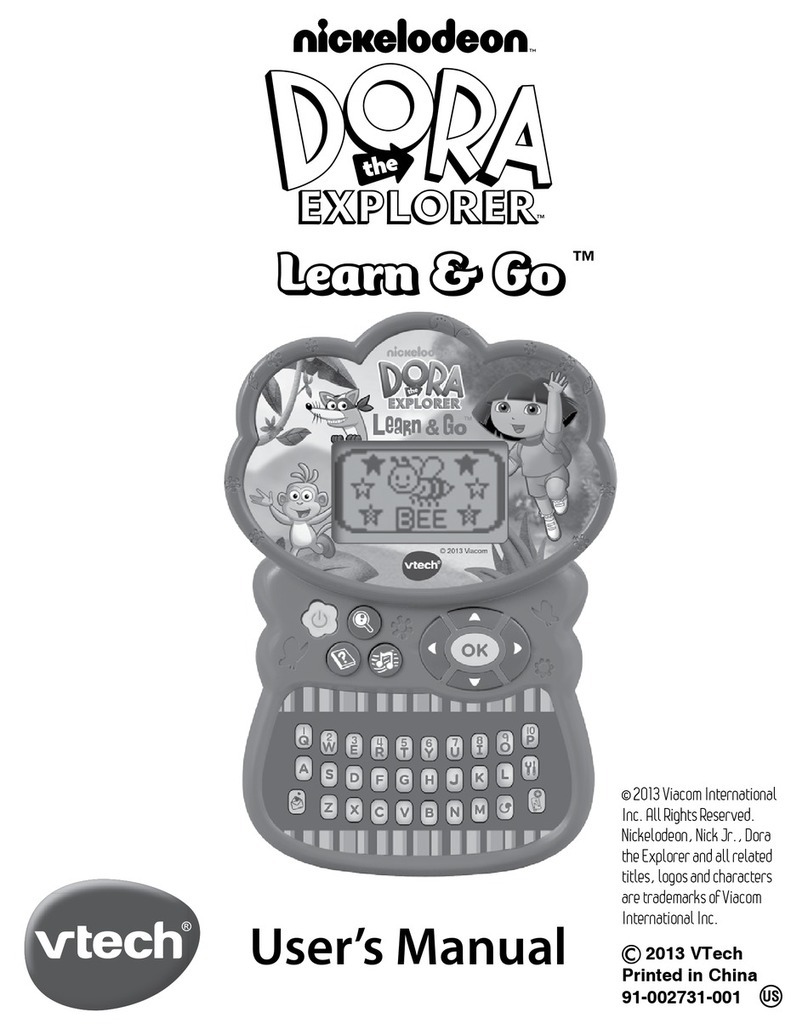 V-tech Dora Learn & Go User manual