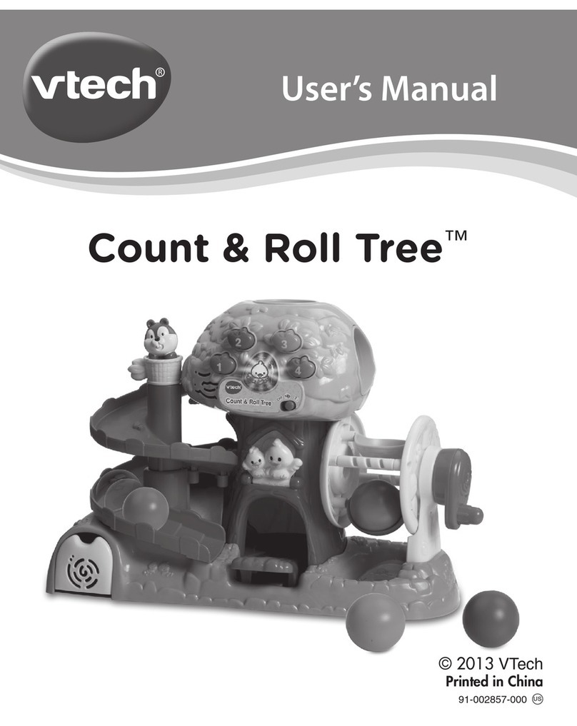 V-tech Count & Roll Tree User manual