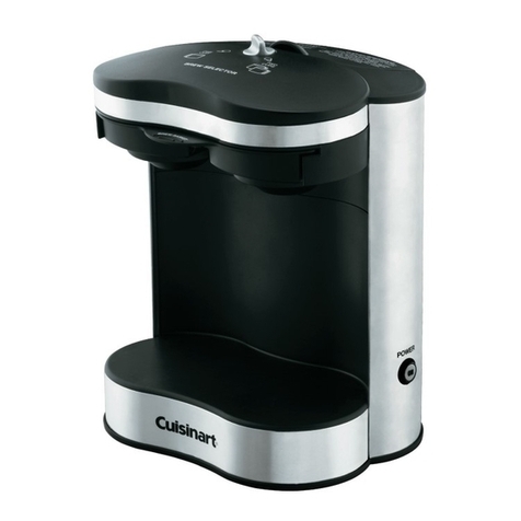Cuisinart WCM-11SA Instruction booklet