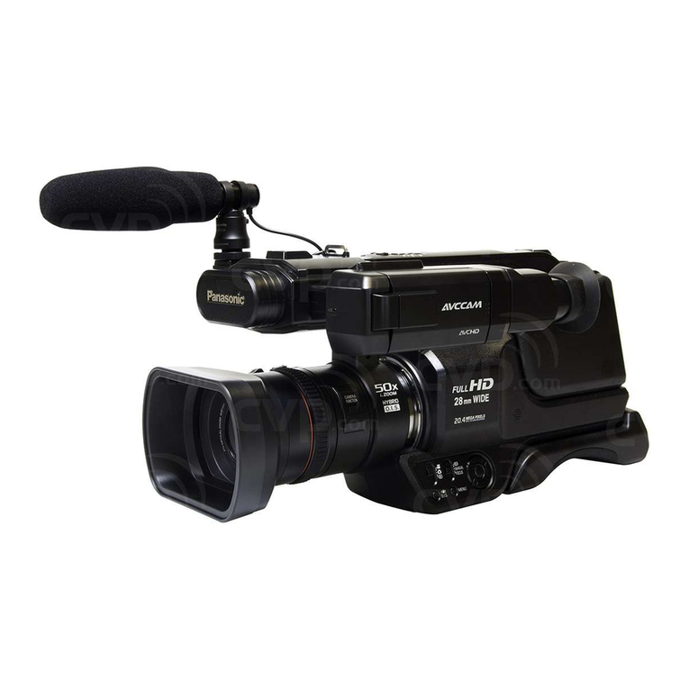 Panasonic AVCCAM AG-AC8PJ User manual