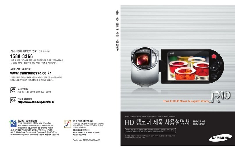 Samsung HMX-R10BN User manual