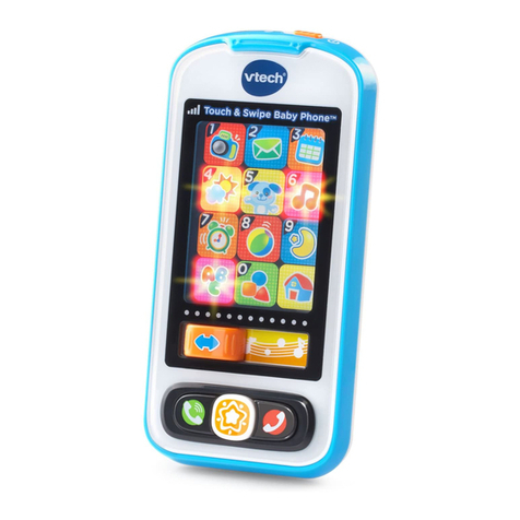 V-tech Touch & Swipe Baby Phone - Pink User manual V-tech Touch & Swipe Baby Phone - Pink User manual