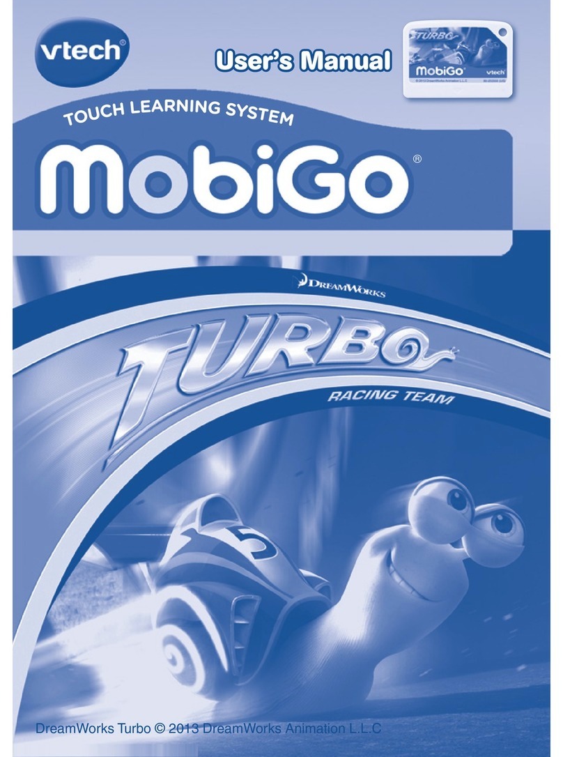 V-tech MobiGo Software - Turbo User manual