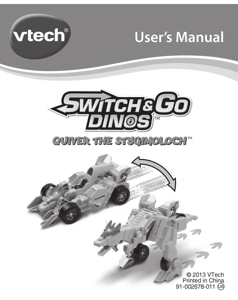 V-tech Switch & Go Dinos - Quiver the Stygimoloch User manual