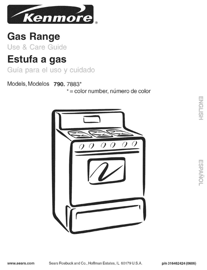 Kenmore 790.7883 Series User manual